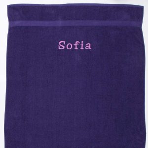 Lilla Håndklæde med navn - 50 x 90 cm